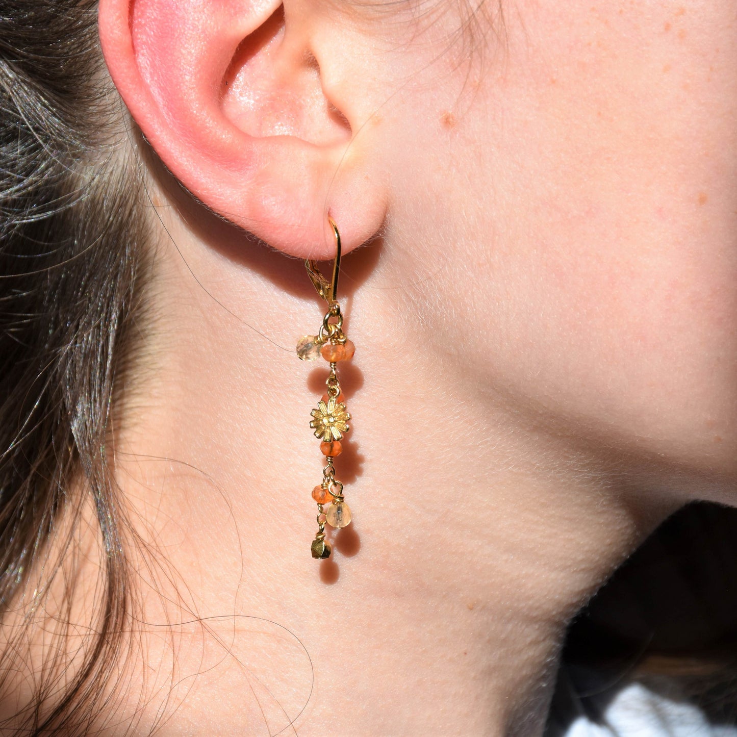Boucles d'oreilles Sunflower