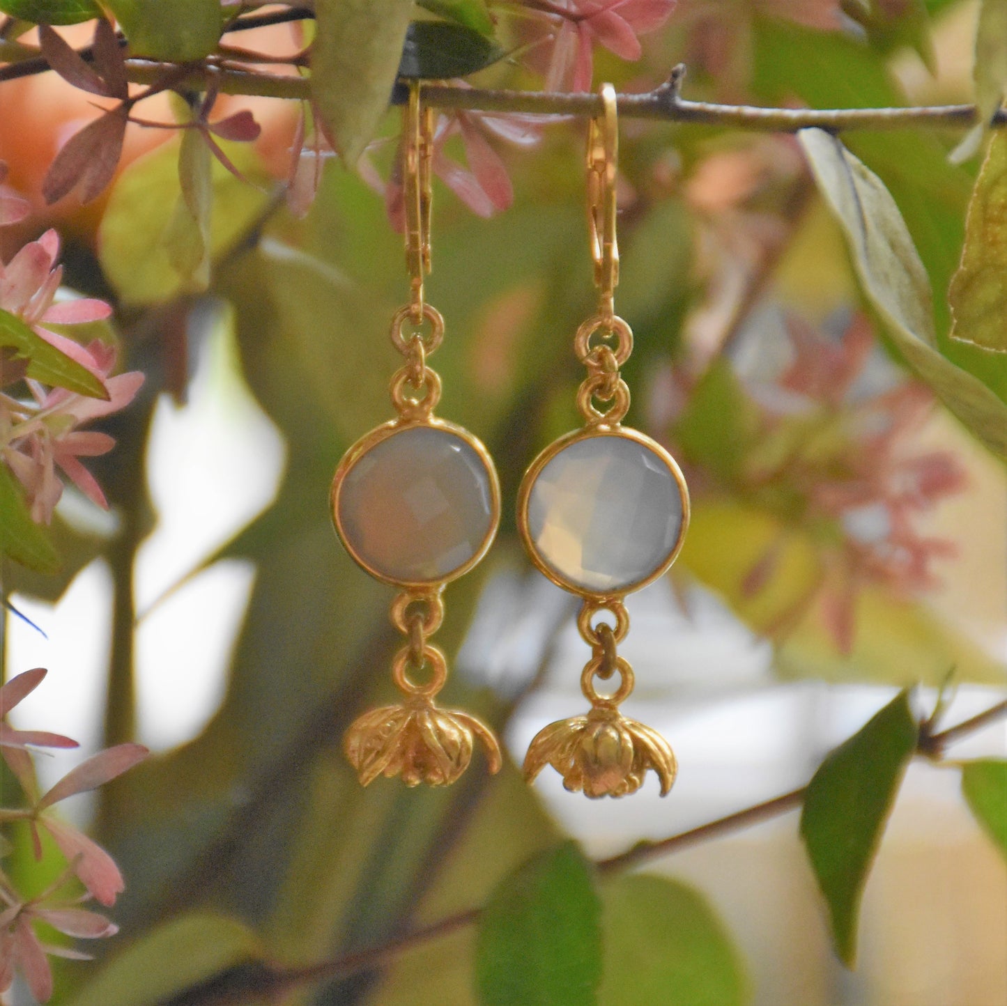 Boucles d'oreilles Azolla