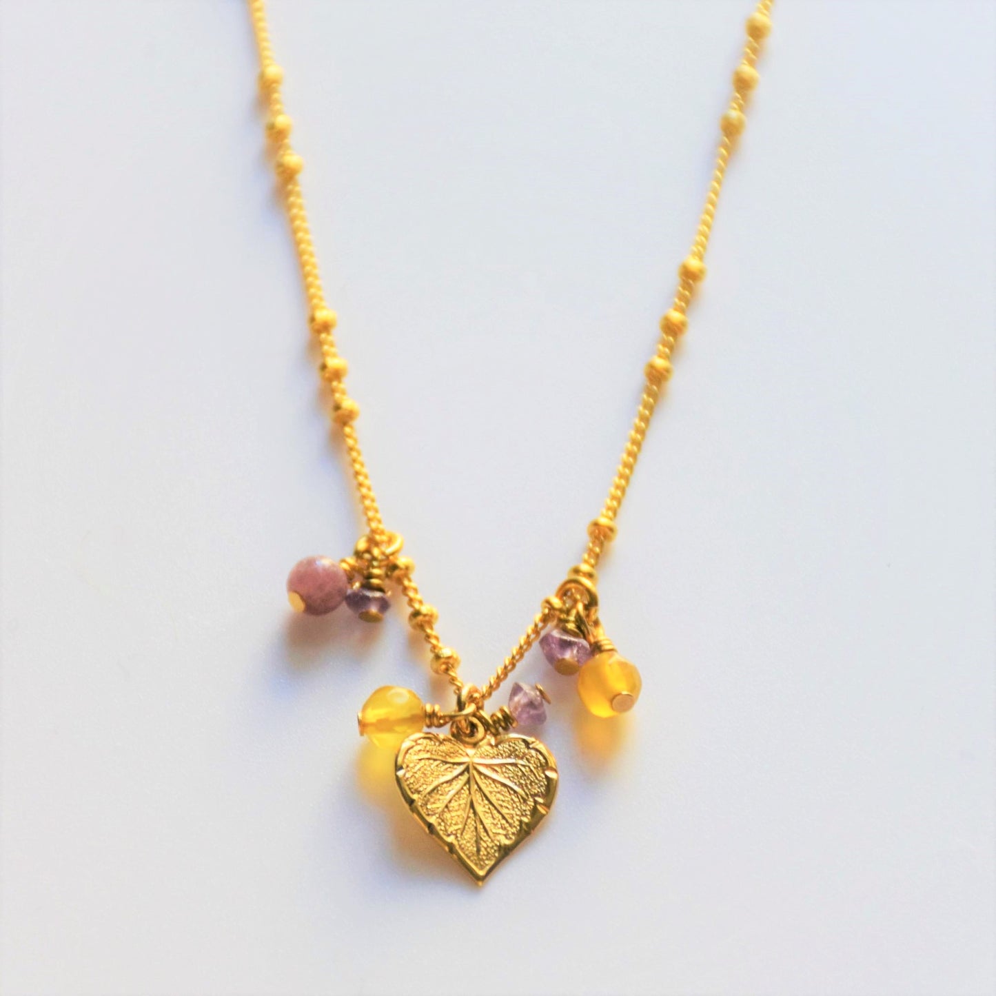 Collier Feuille de Tilleul