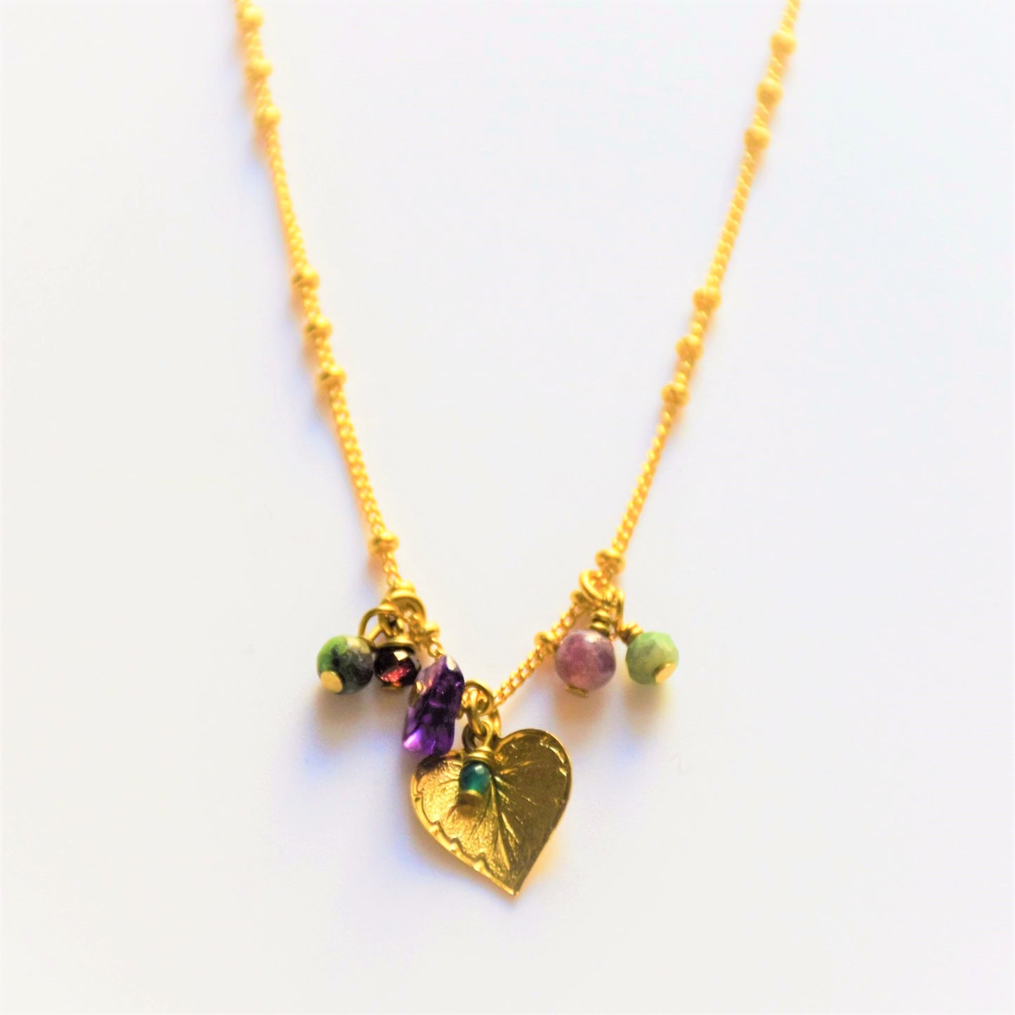 Collier Feuille de Tilleul
