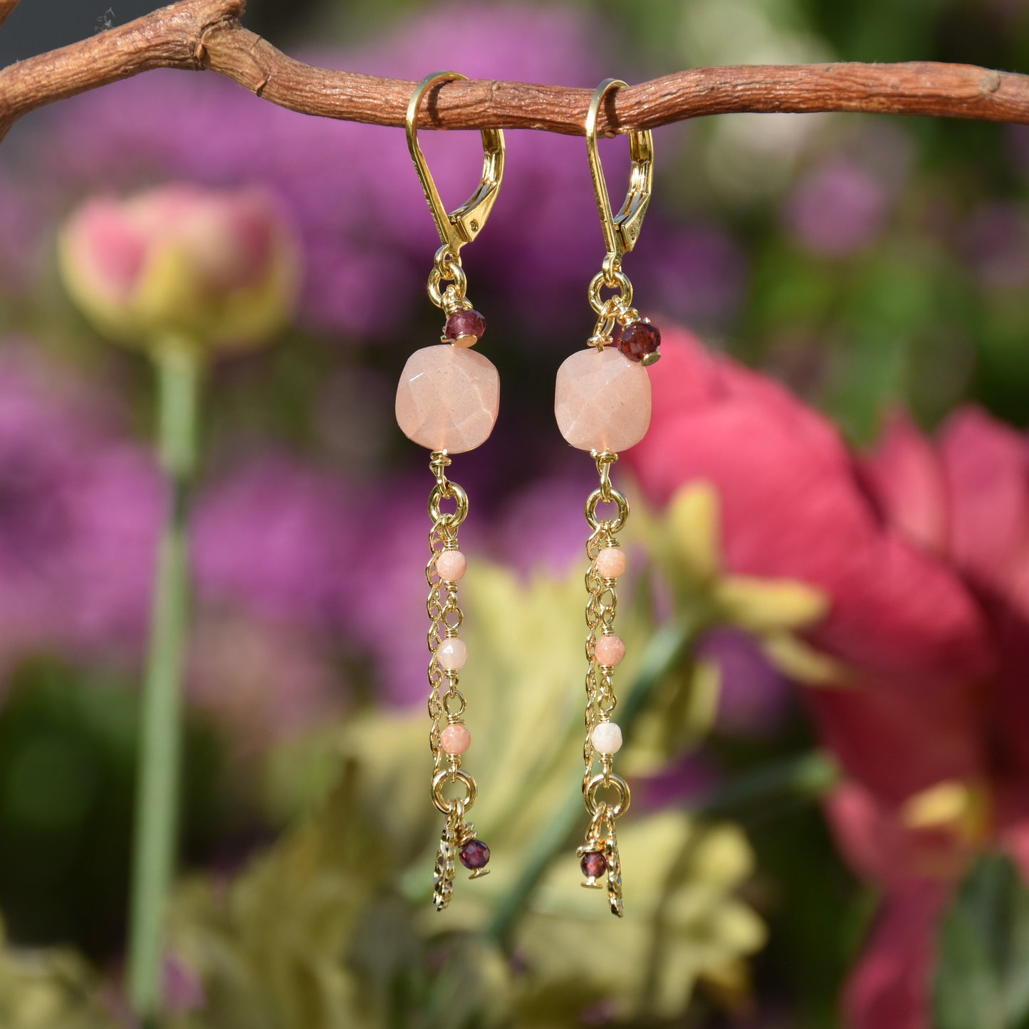 Boucles d'oreilles Aster