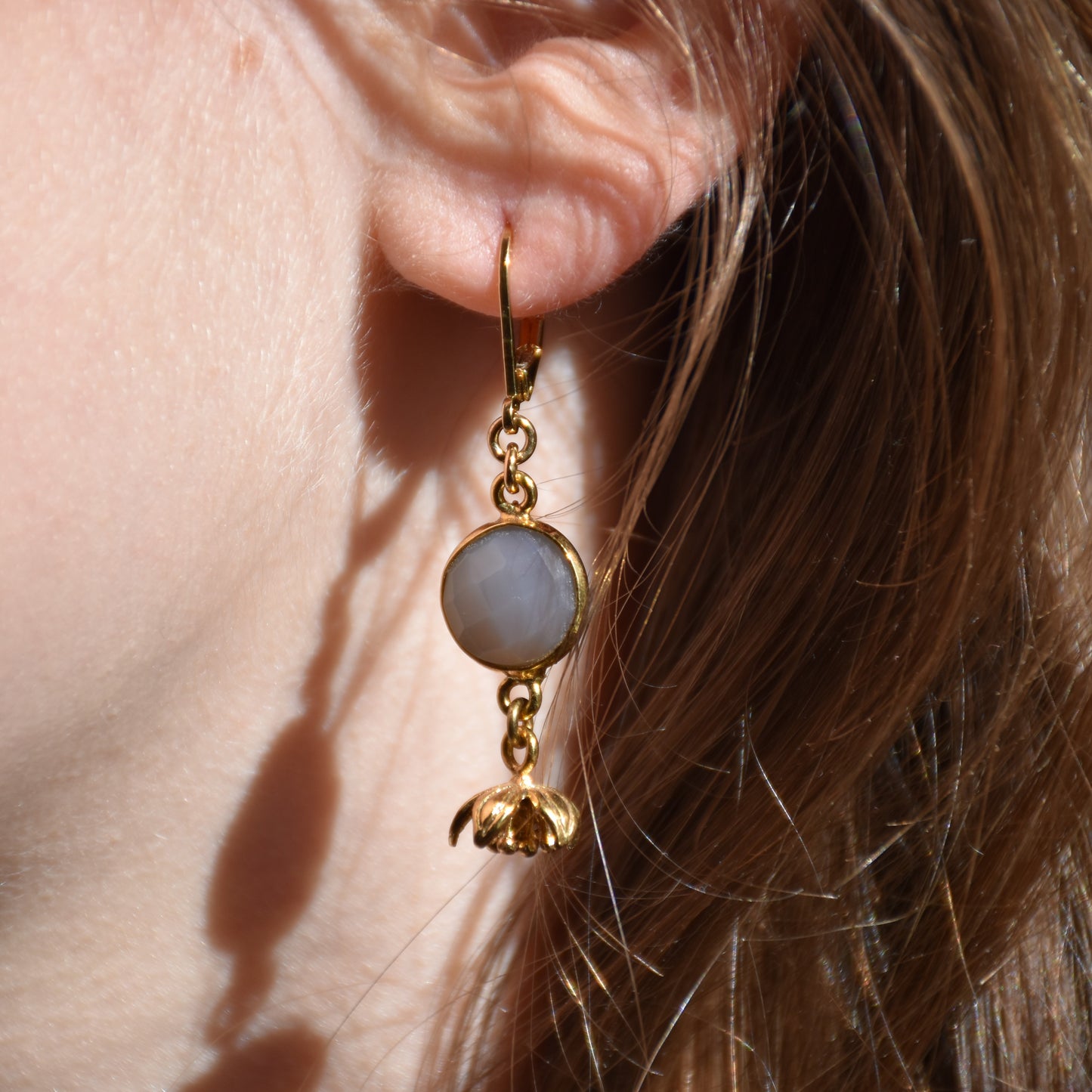 Boucles d'oreilles Azolla