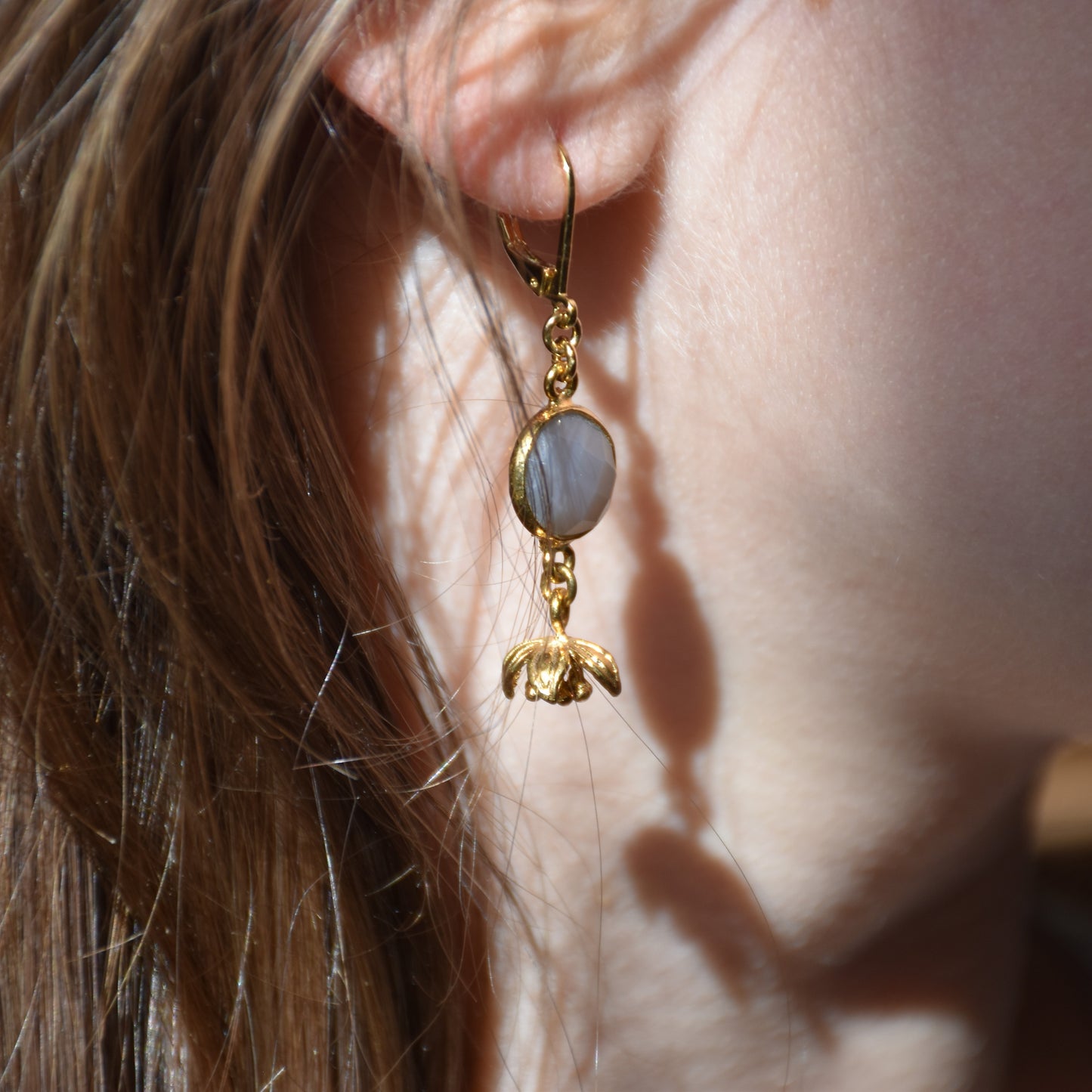 Boucles d'oreilles Azolla