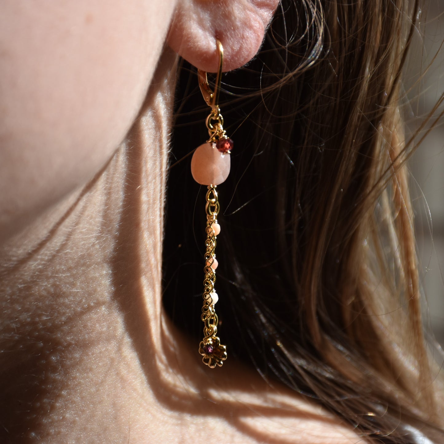 Boucles d'oreilles Aster