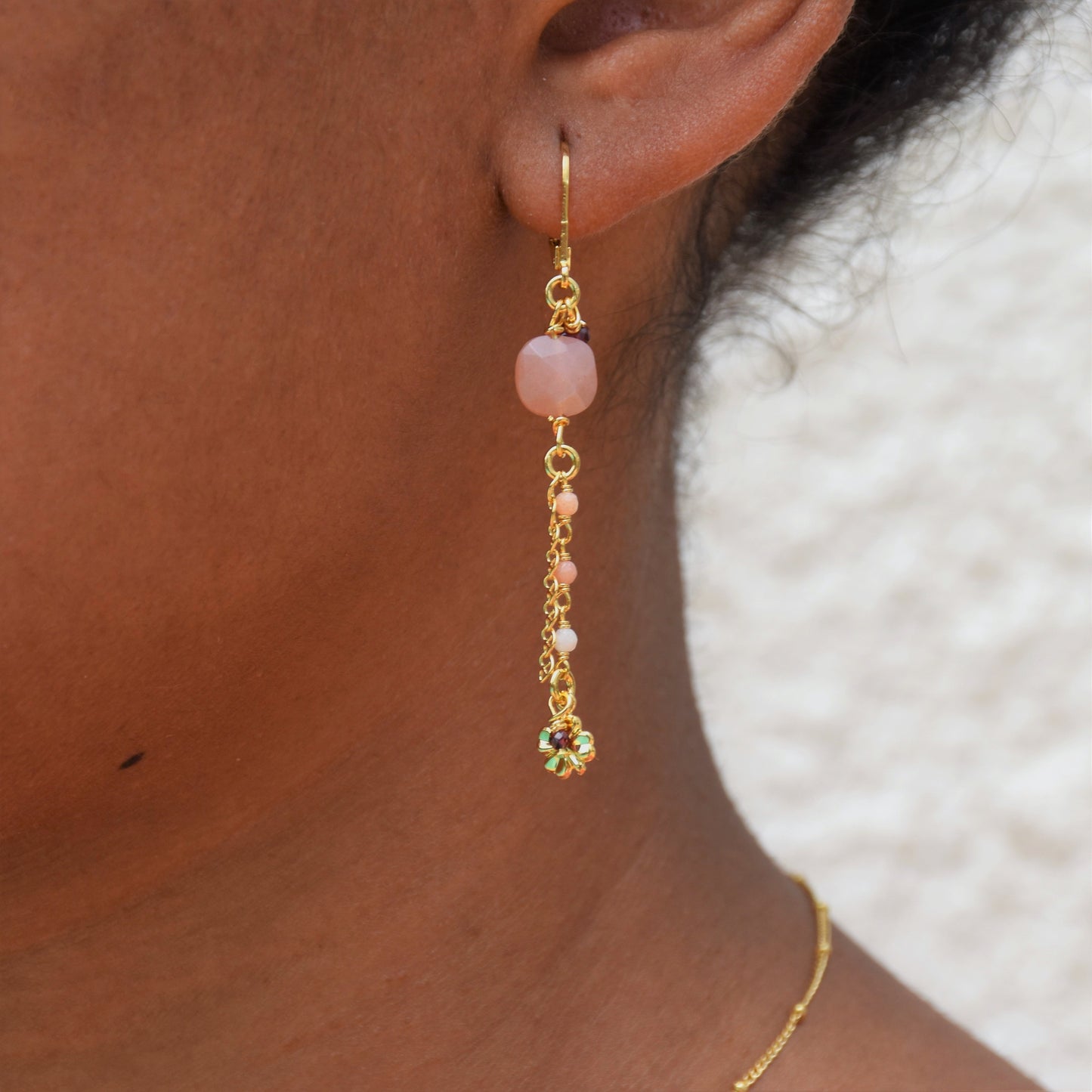 Boucles d'oreilles Aster